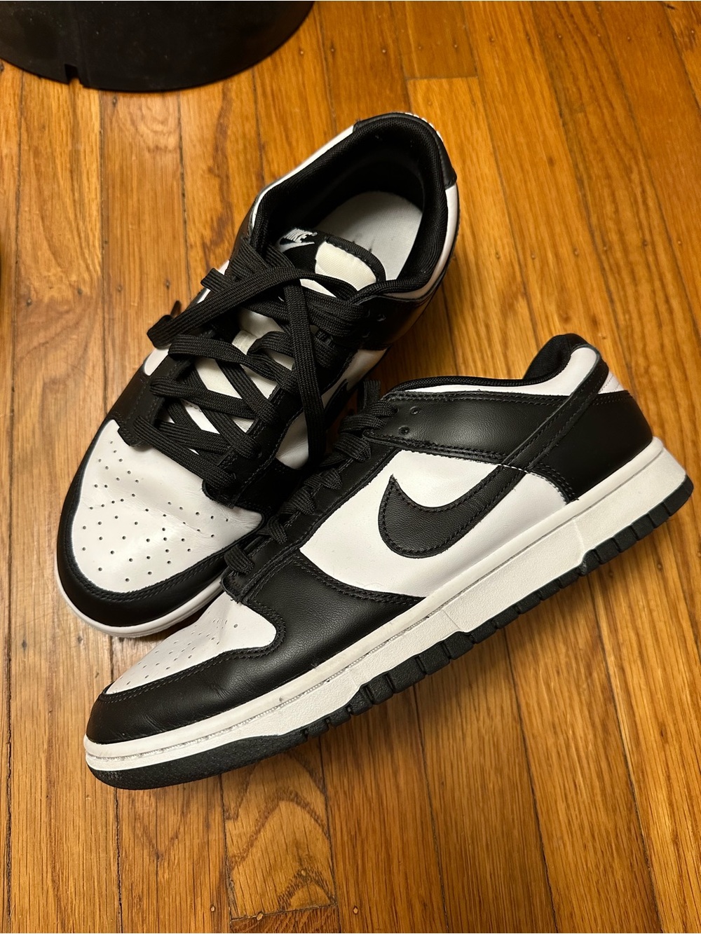 Nike Dunk Low Retro MEN'S White Black Panda DD1391-100 Sneakers Shoes